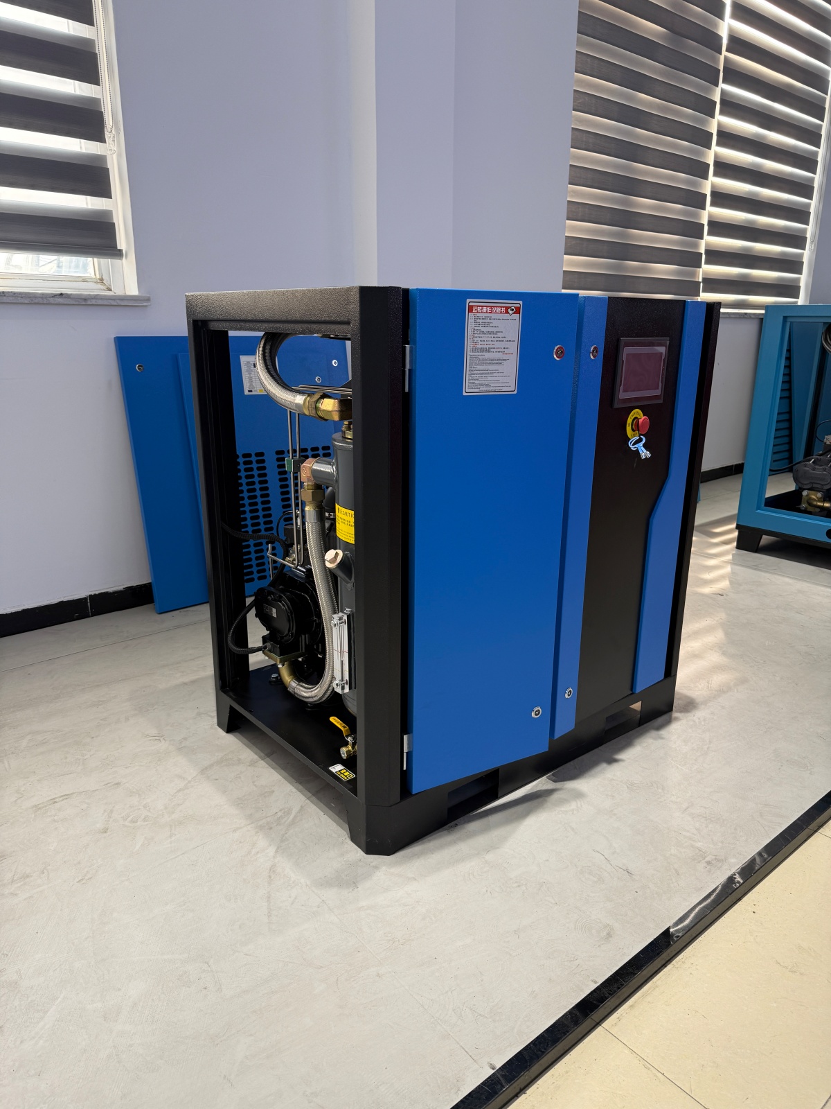 Air compressor R&D workshop